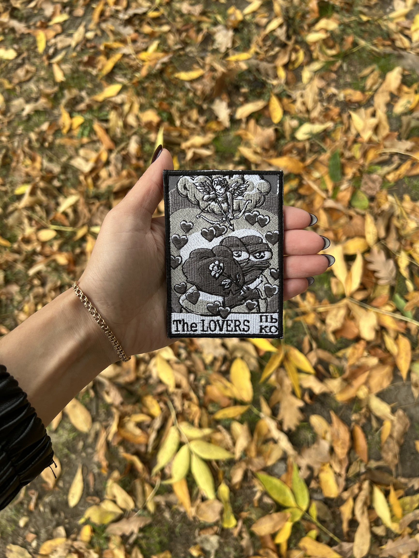 Патч The Lovers, колекція "Мем-таро"