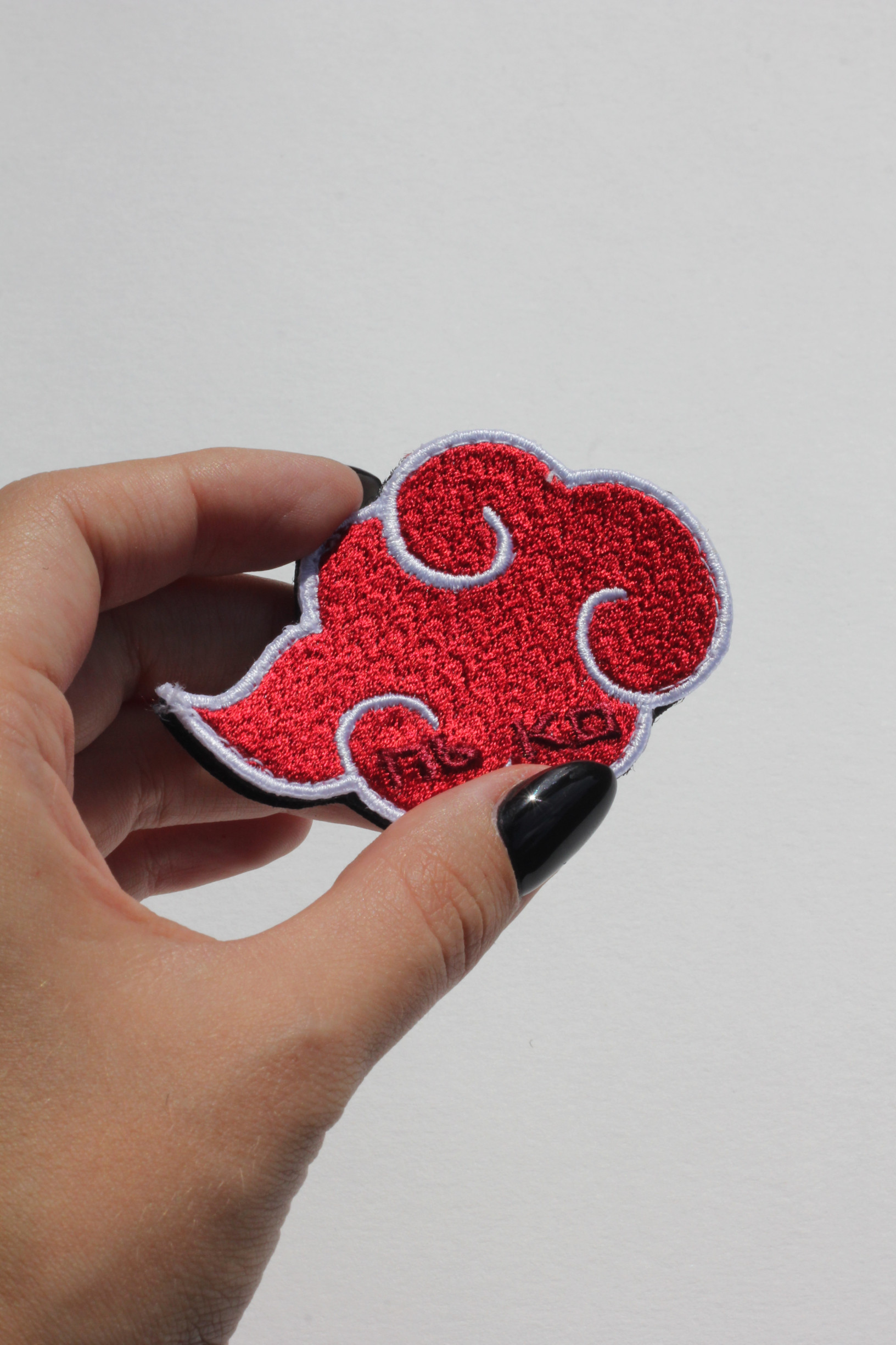 Патч Хмаринка акацукі червона , аніме "Наруто"