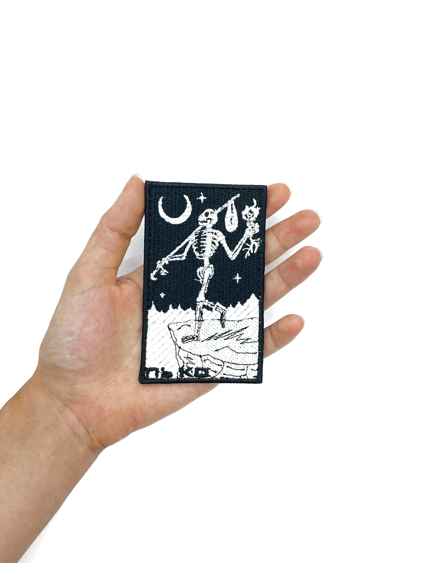 Патч Гуляющий скел, Таро