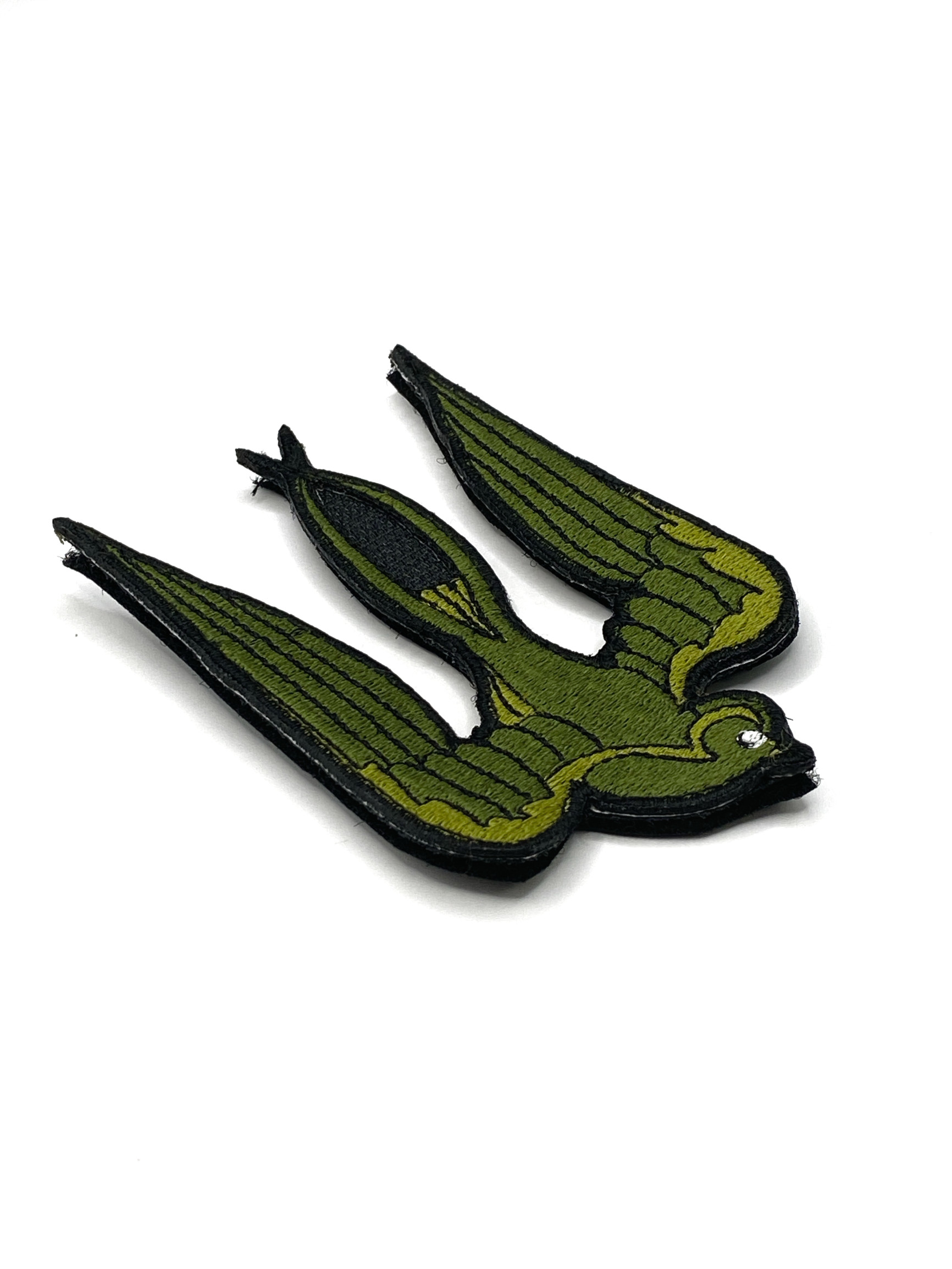 Патч Ластівка герб олива