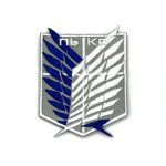 Патч Розвідкорпус сірий фон, аніме "Атака титанів"