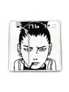 Патч Шикамару Манга, аніме "Наруто" на білому фоні
