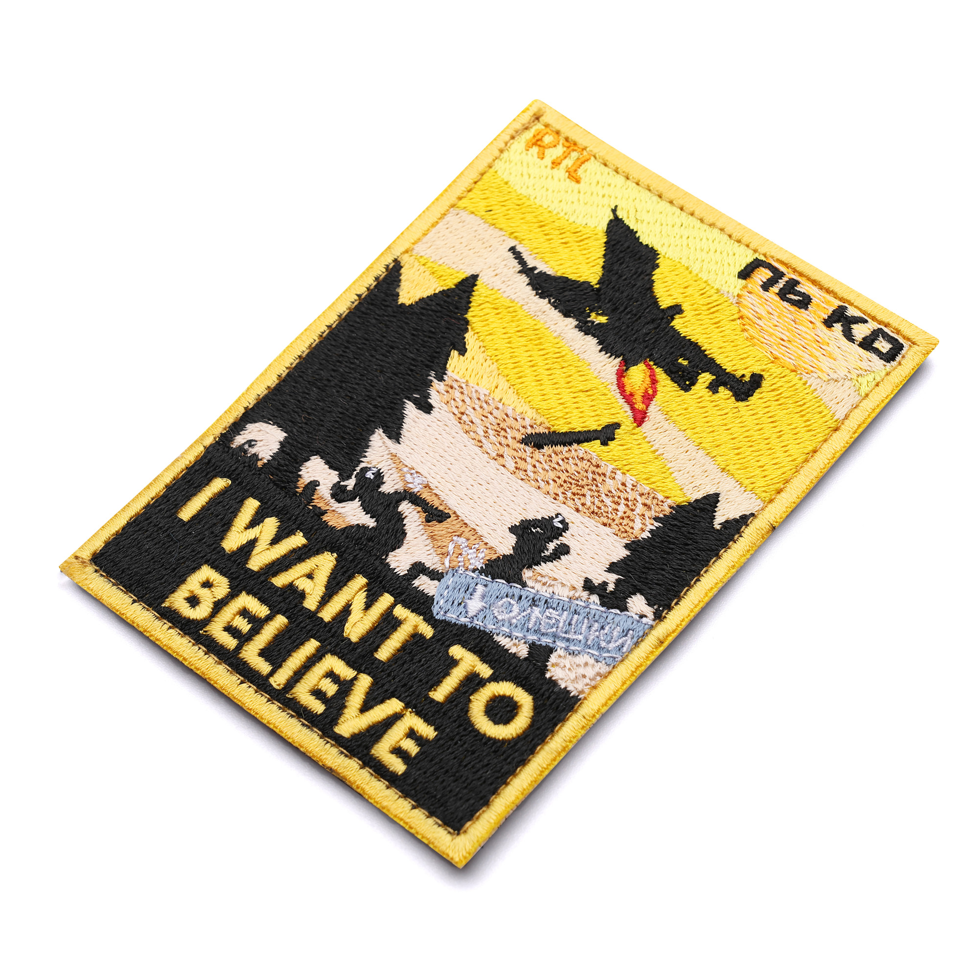 Патч Олешки (I WANT TO BELIEVE), колаба "RTL club"