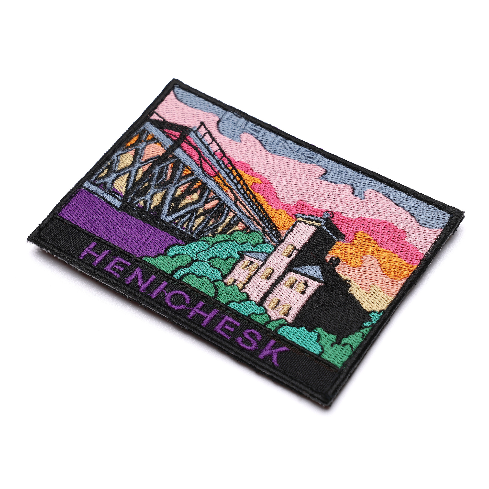 Патч Генічеськ - Україна, колекція "Світанок у рідному місті"