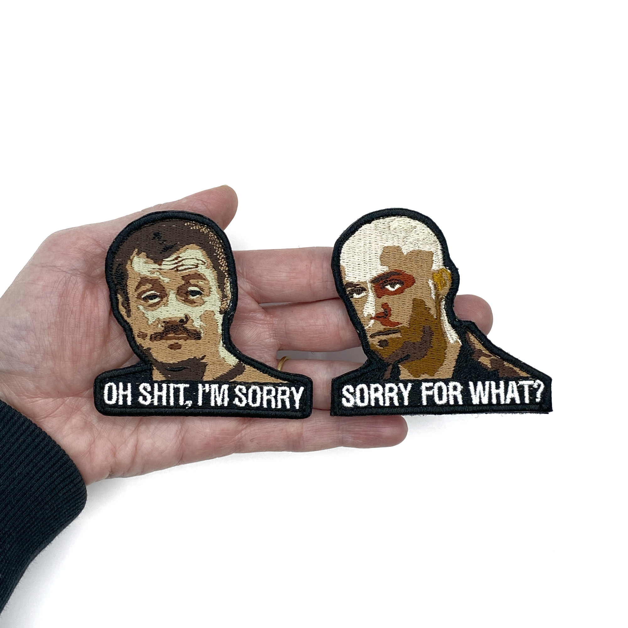 Комплект патчів Стів Рембо та Бред Макквайр, "Гачі патчі", Парні патчі