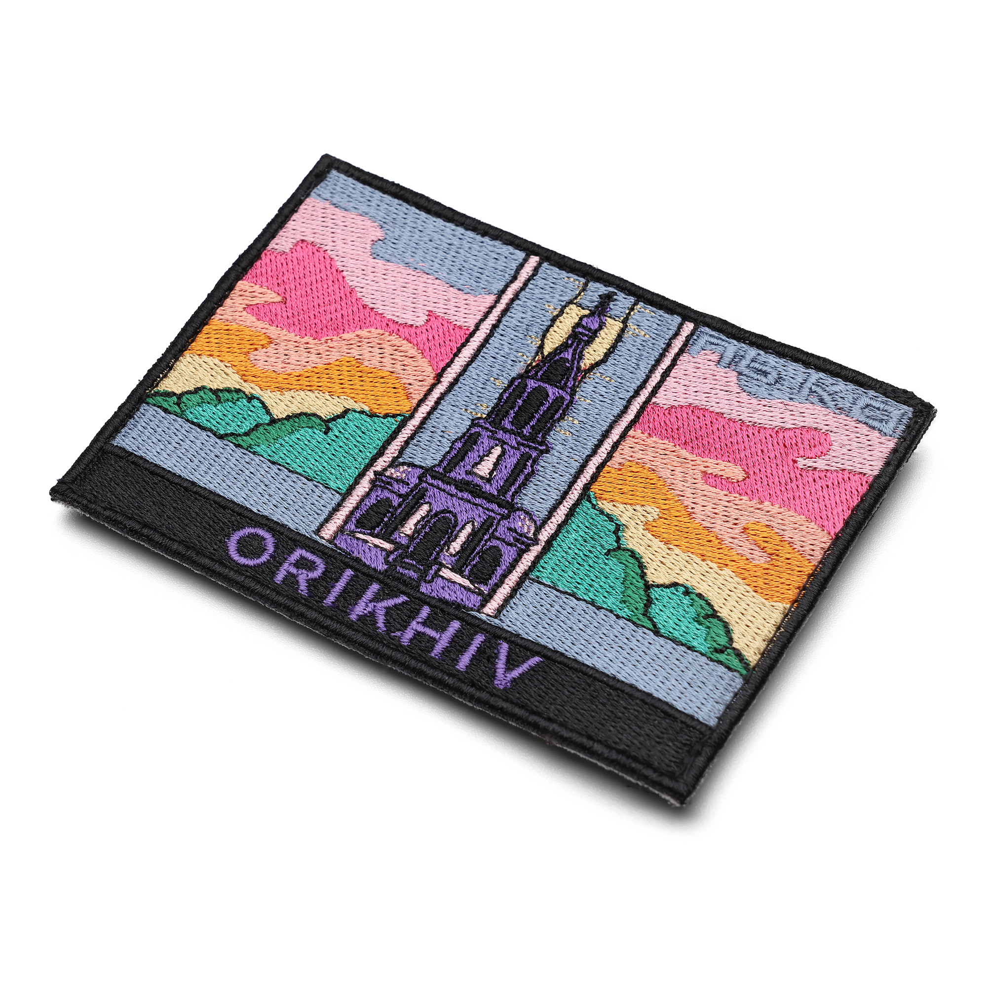 Патч Оріхів - Україна. колекція "Світанок у рідному місті"