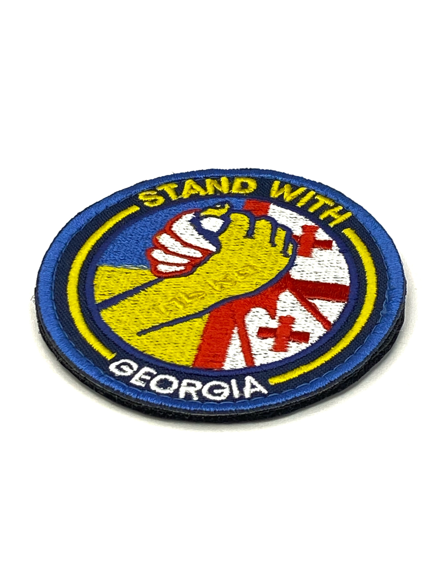 Патч Stand with Georgia, "Україна - Грузія"