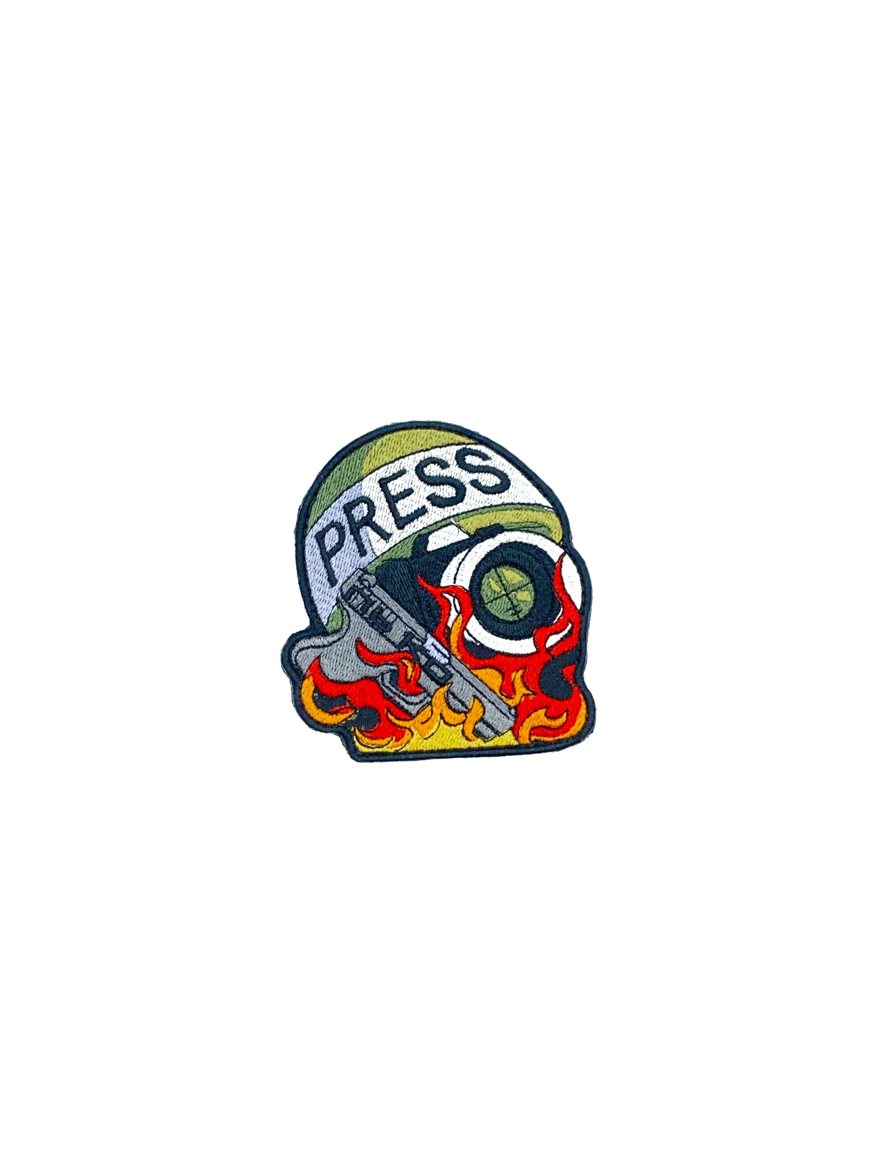 Патч Press-шолом, військові журналісти