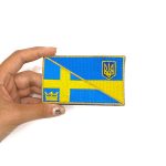 Патч Україна-Швеція, прапор