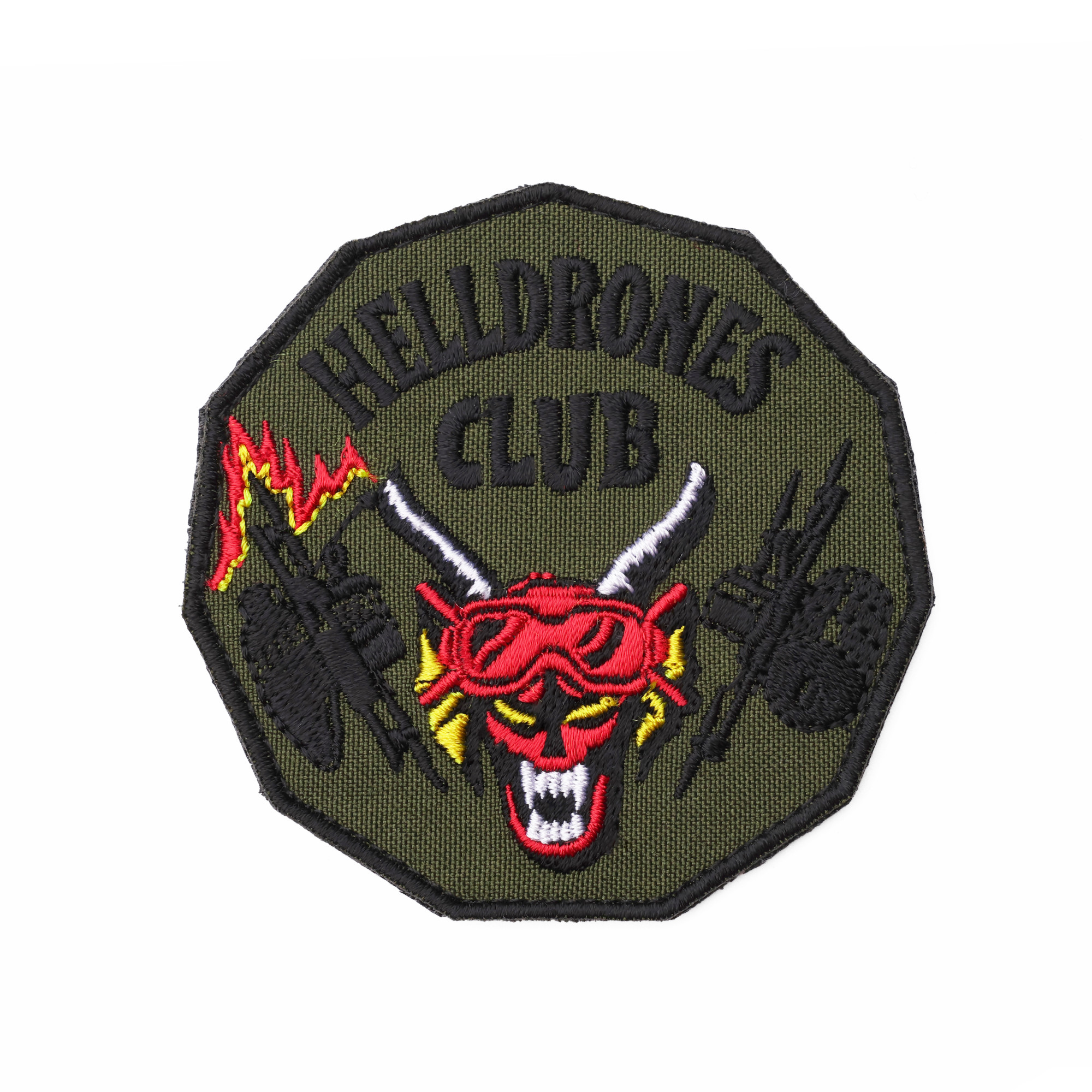 Патч Helldrones Club, серіал "Stranger Things"
