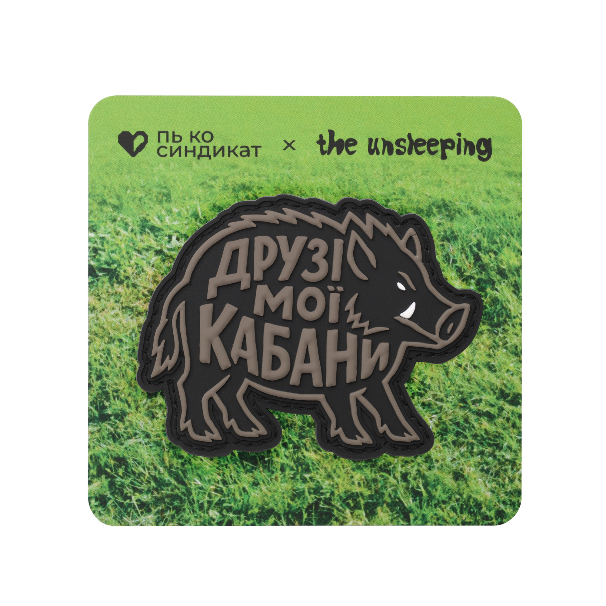 Патч Друзі мої кабани, колаба "The Unsleeping"