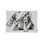 Патч Цунаде бігчест ЧБ, аніме "Наруто"